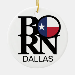 GEBOREN Dallas Keramik Ornament