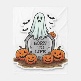 Geboren, das Leben zu sein Fleecedecke