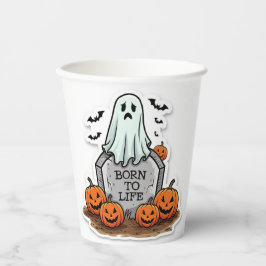 Geboren, das Leben zu sein Pappbecher