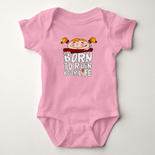 Geboren, dein Leben zu ruinieren Baby Strampler