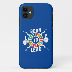 Geboren, die Führung der globalen Ziele der UN SDG Case-Mate iPhone Hülle