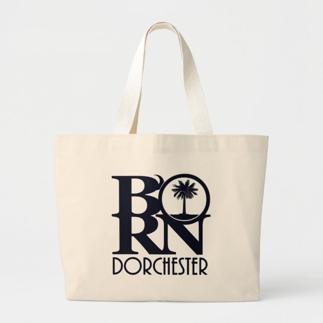 GEBOREN Dorchester SC Jumbo Stoffbeutel (Vorne)