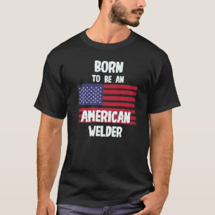 Geboren, ein amerikanischer Welpe zu sein T-Shirt