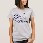 "Geboren ein Capricorn" Zodiac Typografisches Appa T-Shirt<br><div class="desc">Dieses trendige Capricorn zodiac inspiriert T - Shirt Design ist perfekt für zodiakische Liebhaber und wird Ihrem Kleiderschrank mit dem "Geborenen a Capricorn" T - Shirt Design Persönlichkeit und inspirierenden Stil verleihen. Das neue Capricorn-Sternbild zeichnet sich durch seine einzigartige typografische inspirierende Botschaft "Geboren ein Capricorn" aus. Das Design enthält auch...</div>