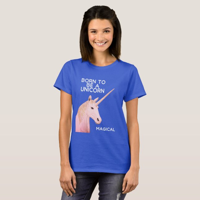 Geboren, ein einziger Statuenkopf zu sein und magi T-Shirt (Vorne ganz)