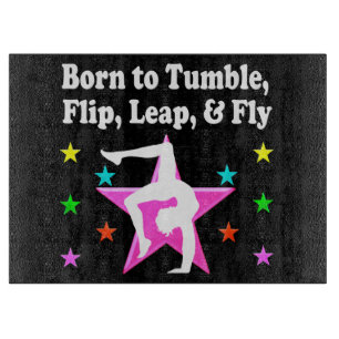 GEBOREN, EIN GYMNASTIKCHAMPF ZU SEIN SCHNEIDEBRETT