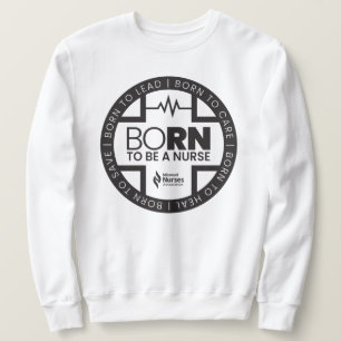 Geboren, ein knackiges, hellfarbenes Sweatshirt zu