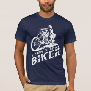 Geboren, ein Radfahrer zu sein T-Shirt