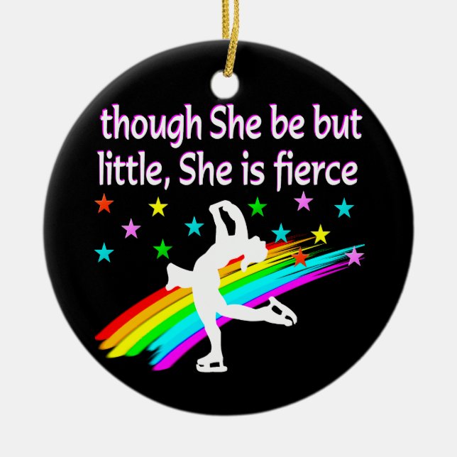 GEBOREN, EIN SKATEN-CHAMPEL ZU SEIN KERAMIKORNAMENT (Vorne)