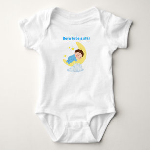 Geboren, ein Stern zu sein Baby Strampler