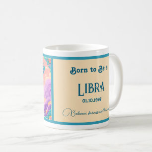 Geboren, eine Libra zu sein Kaffeetasse