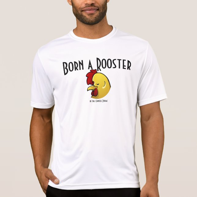 Geboren einen Rooster-T - Shirt (Vorderseite)