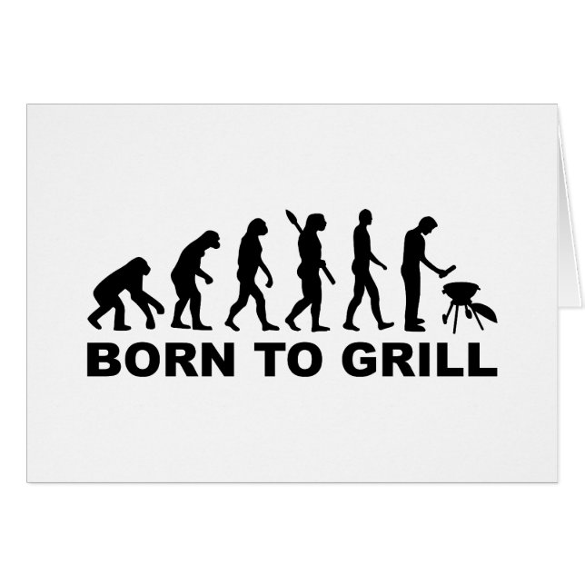 Geboren, Evolution zu grillen (Vorderseite (Horizontal))