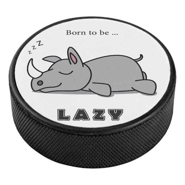 Geboren, faul zu sein eishockey puck (3/4)