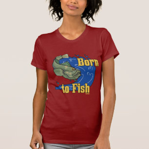 Geboren, Fischen-T-Shirt zu fischen T-Shirt