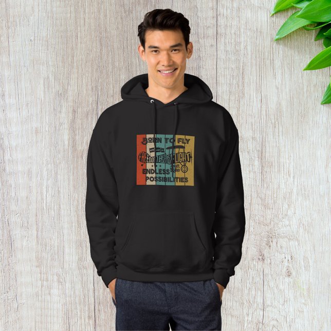 Geboren fliegen hoodie (Von Creator hochgeladen)