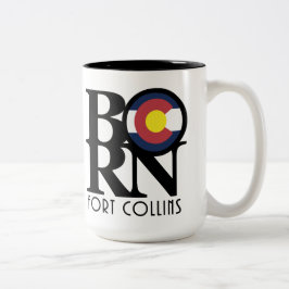 GEBOREN Fort Collins 15oz Zweifarbige Tasse