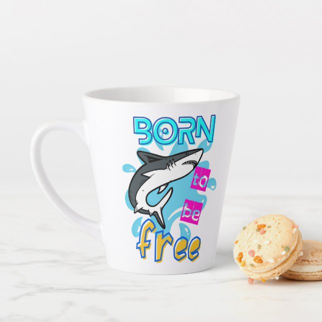 GEBOREN, FREI ZU SEIN MILCHTASSE (Beispiel)