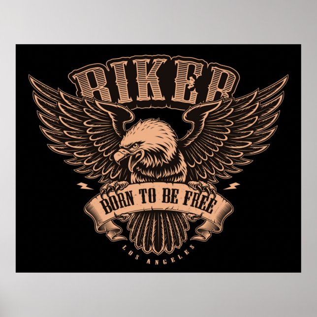 Geboren, frei zu sein poster (Vorne)