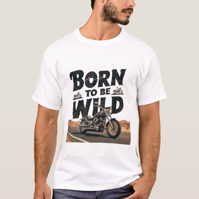 Geboren, frei zu sein T-Shirt (Vorderseite)