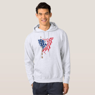 Geboren, Freiheit zu haben   Männerhoodie Hoodie