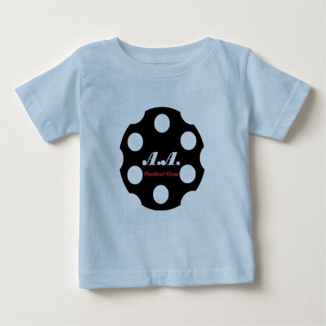 Geboren für ATC Baby T-shirt (Vorderseite)