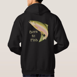 Geboren für Fische Hoodie