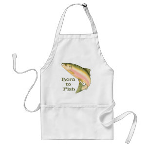 Geboren für Fische Schürze