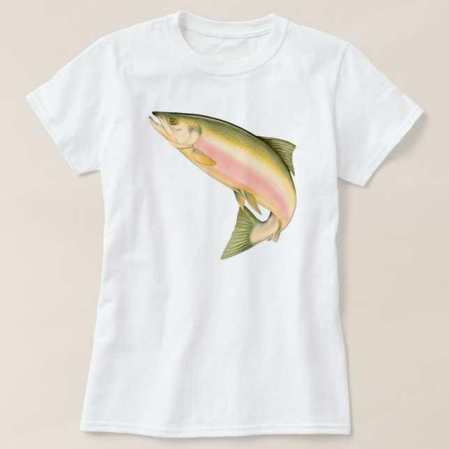 Geboren für Fische T-Shirt (Design vorne)