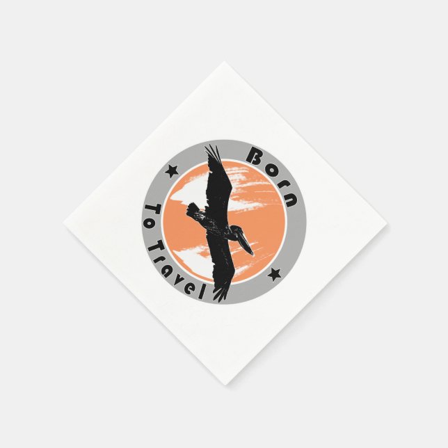 Geboren für Servietten (Ecke)