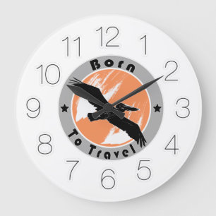 Geboren große wanduhr