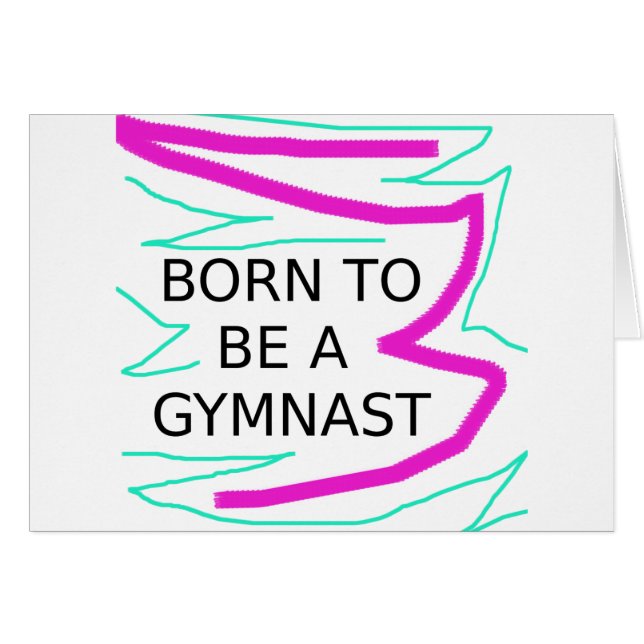 Geboren, Gymnast zu sein (Vorderseite (Horizontal))