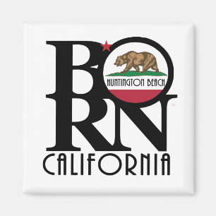 GEBOREN Huntington Beach Magnet