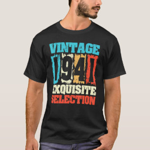 Geboren im Jahr 1941 Geburtstag exquisite Auswahl T-Shirt
