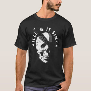 Geboren im Jahr 1978 Geburtstag Gothic Skull T-Shirt