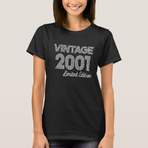 Geboren im Jahr 2001 21 Jahre alt 2001 21. Geburts T-Shirt