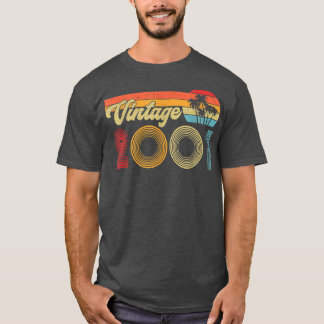 Geboren im Jahr 2001 21 Jahre alte Geschenke 2001 T-Shirt