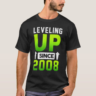 Geboren im Jahr 2008 - Gaming - Anstieg seit 2008 T-Shirt