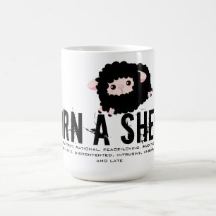 Geboren im Jahr der Schafe Kaffeetasse