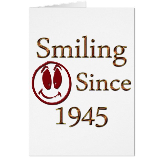 Geboren im Jahre 1945 (Vorne)