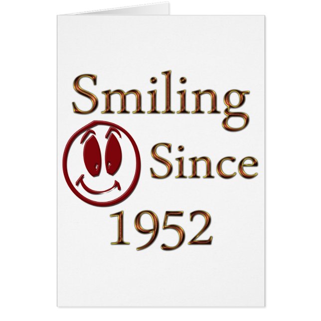 Geboren im Jahre 1952 (Vorne)