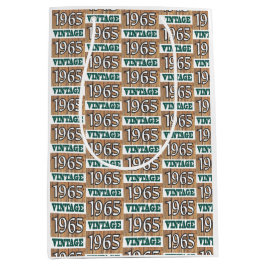 Geboren im Jahre 1965 Mittlere Geschenktüte