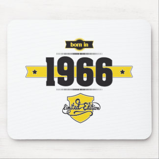 geboren im Jahre 1966 (choco&yellow) Mousepad