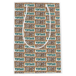 Geboren im Jahre 1975 Mittlere Geschenktüte