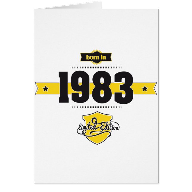 geboren im Jahre 1983 (choco&yellow) (Vorne)