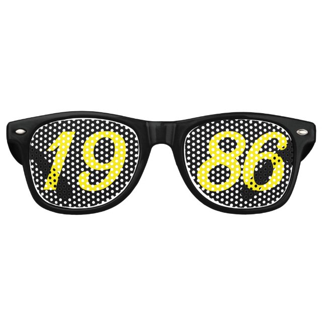 Geboren im Jahre 1986 40. Geburtstag Sonnenbrille  (Vorderseite)
