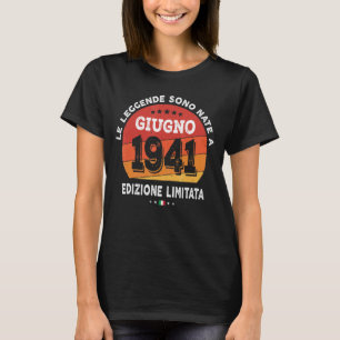 Geboren im Juni 1941 81. Geburtstag 81 Jahre T-Shirt