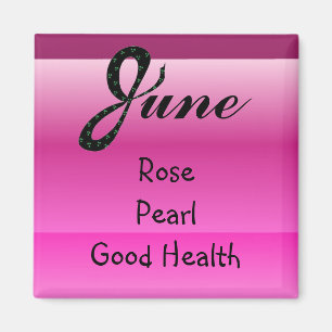 Geboren im Juni Magnet