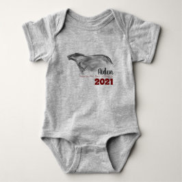 Geboren im OX Vietnamese Neujahr 2021 Baby B Strampler