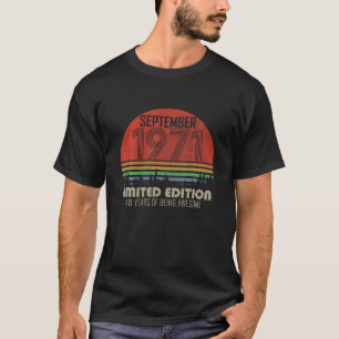 Geboren im September 1971 Vintag 48. Geburtstag G T-Shirt